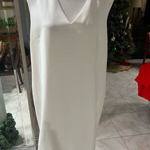 Polo by Ralph Lauren White Midi Dress